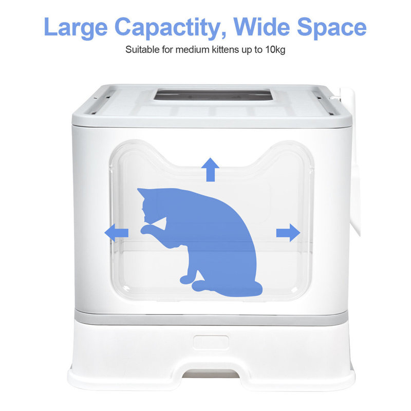 Top entry litter box for kittens cheap